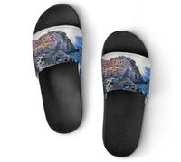 1Amalfi Coast Italy Italian Unisex Slippers Bath Pool Shower Slide Indoor House Slipper Outdoor Shoes Sandal