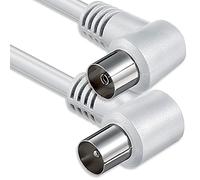 1aTTack Coaxial Connection Cable Antenna Cable Sat Cable F-Connector Coaxial Male to Coaxial Female Double-Shielded / Triple Shielded / Quadruple Shielded / 75 db / 85 db / 100 db / 110 db / 120 db / 125 db