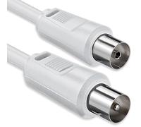 1aTTack Coaxial Connection Cable Antenna Cable Sat Cable F-Connector Coaxial Male to Coaxial Female Double-Shielded / Triple Shielded / Quadruple Shielded / 75 db / 85 db / 100 db / 110 db / 120 db / 125 db