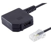 1aTTack.de 1 x 0.2 m Western Plug 8/4 / TAE F Socket Adapter Cable