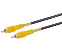 1aTTack.de 1 x RCA Video Cable RCA Male to RCA Male Composite Image Transfer Cable Moulded Connectors Nickel-Plated Contacts for TV DVD Camera 15 m