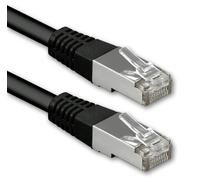 1aTTack.de 10 m black - 1 piece Cat.6 patch cable network cable CAT6 S-FTP Gigabit Lan PIMF CAT 6 copper CU halogen-free Internet DSL game console Smart TV