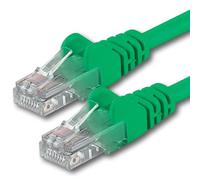 1aTTack.de 15m - green - 1 piece - CAT.6 CAT6 Ethernet LAN network cable 1000 Mbit/s patch cable