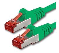 1aTTack.de 1x 15m - Cat 6 network cable patch cable Cat6 RJ45 SFTP - green