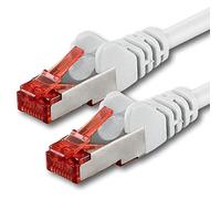 1aTTack.de 1x 2m - Cat 6 network cable patch cable Cat6 RJ45 SFTP - white