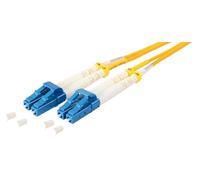 1aTTack.de 1x 2m OS1 / OS2 fibre optic patch cable DX DUPLEX LC/UPC - LC/UPC SM MONOMODA - 9/125 µm LSZH yellow
