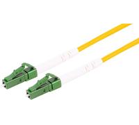 1aTTack.de 1x 3m OS2 LWL SX SIMPLEX patch cable G.652.D LC/APC - LC/APC SM SINGLE MODE - 9/125 µm LSZH Yellow