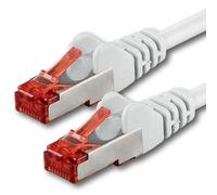 1aTTack.de 1x 50m - Cat 6 network cable patch cable Cat6 RJ45 SFTP - white