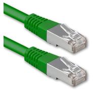 1aTTack.de 2 m green - 1 piece Cat.6 patch cable network cable CAT6 S-FTP Gigabit Lan PIMF CAT 6 copper CU halogen-free Internet DSL game console Smart TV