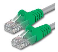 1aTTack.de 2m CAT.6 CAT6 Ethernet LAN Network Cable 1000 Mbit/s - Crossover | Crossover, Cat 6 internet patch cable, LAN network cable, for switch, router, modem and patch panel