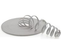 1aTTack.de 40m - CAT6 flat network patch cable (gray - 1 piece) 1000 Mbit/s Gigabit LAN flat cable CAT.6 Slim Micro installation cable