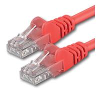 1aTTack.de 5m - red - 1 piece - CAT.6 CAT6 Ethernet LAN network cable 1000 Mbit/s patch cable