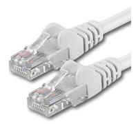 1aTTack.de 5m - white - 1 piece - CAT.6 CAT6 Ethernet LAN network cable 1000 Mbit/s patch cable