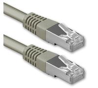 1aTTack.de 7.5 m gray - 1 piece Cat.6 patch cable network cable CAT6 S-FTP Gigabit Lan PIMF CAT 6 copper CU halogen-free Internet DSL game console Smart TV
