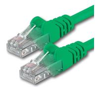 1aTTack.de 7.5m - green - 1 piece - CAT.6 CAT6 Ethernet LAN network cable 1000 Mbit/s patch cable