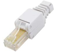 1aTTack.de Cat. 5e tool-free plug unshielded AWG 24-26 for flexible and rigid inner conductors gold-plated contacts 1 piece