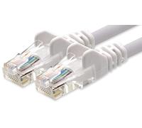 1aTTack.de Network cable Cat.6 - white - 1x - 7.5m - CAT6 Ethernet cable Lanka cable 1000 Mbits patch cable