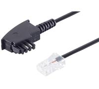 1aTTack.de TAE-F to RJ45 Plug (A-4 B-5) Telephone Cable Connection Cable Router VDSL DSL Modem 1 x 3.0 m