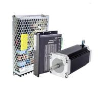 1Axis Nema23 Stepper Motor Driver Power Supply Kit Open Loop Kit 3.0Nm(425oz.in) 4.2A 20-50VDC