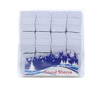 1bag (12pcs/bag) Snowstorms Snow Paper Magic Tricks Stage Party Illusions Magician Accessories For Show Gimmicks Props (White)