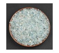 1bag 3-5mm 300g Aquamarine Chips,Irregular Shaped Gemstones for DIY Aquarium & Home Decor