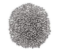 1BL/450g Stainless Steel Tumbler Media Shot Bead Flying Saucer Shape 4.5x7 mm