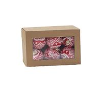 1BOX 12PCS Christmas Ball Christmas Tree Decoration Home Christmas Hanging Pendant New Year Party Decoration Gift Navidad