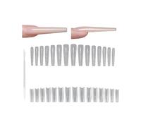 1Box False Nails Extensions Forms Suitable Various Occasions Business Casual Fashionable Structure Design ABS Nail