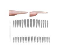 1Box False Nails Extensions Forms Suitable Various Occasions Business Casual Fashionable Structure Design ABS Nail