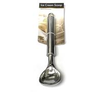 1Buy UK Durable Stainless Steel Ice Cream Scoop Metal Kitchen Tool 21cm Long Handle