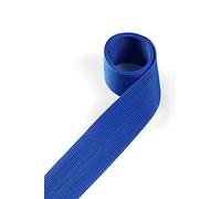 1buy3 Webbing made of polypropylene 50 mm wide, 4 metres long, Colour: 16 - Traffic blue | also 20mm, 25mm, 30mm or 40mm wide | in 4 metres or 12 metres | 30 colours