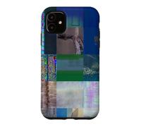 1C9984DA Glitch Art Digital Distortion Artifacts Case for iPhone 11