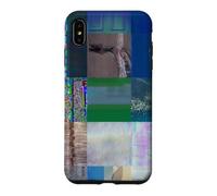 1C9984DA Glitch Art Digital Distortion Artifacts Case for iPhone XS Max