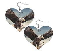 1ca8d803e8042a71ffad19dcdc0f3d2 Leather Earrings for Women Heart Earring Lightweight Dangle Drop Earring Set Jewelry Gift