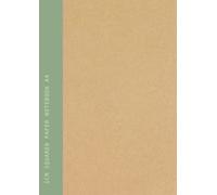 1cm Squared Paper Notebook A4: Pastel Green Spine | Maths Exercise Book 10mm Grided Graph Paper | Recycled Paper Kraft Cover