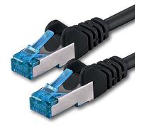 1CONN 1x 5.0 M - CAT-6a Network Cable Ethernet Cable Lan Patch RJ-45 Connector SFTP 10GB/s - 1 piece Black