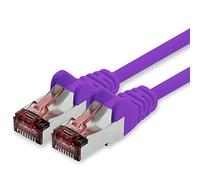 1CONN Cat6 network cable 15m purple Ethernet cable Lankabel Cat6 Lan network cable Sftp Pimf patch cable 1000 Mbit s