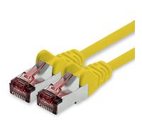 1CONN Cat6 network cable 20m yellow Ethernet cable Lankabel Cat6 Lan network cable Sftp Pimf patch cable 1000 Mbit s