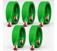 1CONN Cat6 network cable 5 x 0.25 m green Ethernet cable Lankabel Cat6 Lan network cable Sftp Pimf patch cable 1000 Mbit s