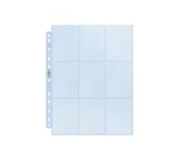 1ct 9-Pocket Platinum Clear Toploading Page (11-Holes)