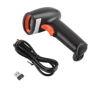 1D 2D Barcode Scanner Wireless Bluetooth CMOS Imaging High Speed Scanning Bar Code Reader for Supermarket Warehouse Retail Store ABS PC Material