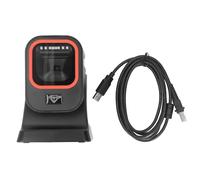 1D 2D Desktop Barcode Scanner Automatic Sensing QR Code Reader Fast Recognition Wide Compatibility for Warehouse Supermarket Retail Store
