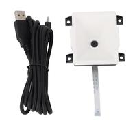1D 2D Scanning Module Embedded USB Barcode Scanner High Speed Auto Sensing Strong Decoding for Ticketing Machine Supermarket Locker Self Service Device ABS 65x62x33mm
