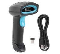 1D 2D Wireless Handheld Barcode Scanner With 2.4G Transmission And 2000mAh Battery - Handheld Bar Code Reader For Warehouse Logistics And Supermarket Inventory Management - ABS