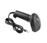 1D Barcode Scanner Handheld CCD USB Barcode Reader with Red LED Technology and 200 Scans Per Second for Supermarket Warehouse and Express Delivery - High Strength ABS PC Material