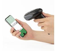 1D Barcode Scanner with USB Wired Connection - Handheld Bar Code Reader with LED Indicators and Buzzer - 200 Scans Per Second and IP52 Rating - Compatible with Laptop and Computer