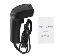 1D USB Barcode Scanner Handheld Wired CCD Bar Code Reader Fast Scanning 100 Times/Sec for Retail Store Supermarket Library Logistics Ergonomic ABS Plastic Design