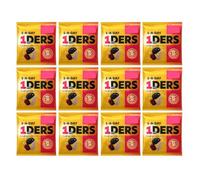 1DERS Energising Fruit & Nut Mix, Vegan-Friendly Snack, 1 of Your 5-A-Day, 30g,Pack Of 12
