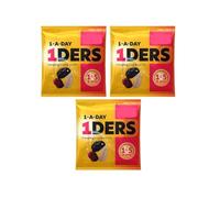1DERS Energising Fruit & Nut Mix, Vegan-Friendly Snack, 1 of Your 5-A-Day, 30g,Pack Of 3