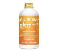 1DFAUL 200ml Decoupage Glue Gloss Finish, Varnish & Sealer, All in One Craft Glue Quick Dry, Anti Scratch & Wear Resistant, Waterproof, for Wood, Paper, Clay, Fabric & More